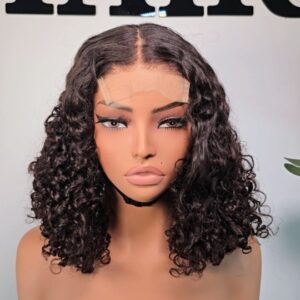 14 inch pixie curls wig UK natural looking curly wig for everyday wear